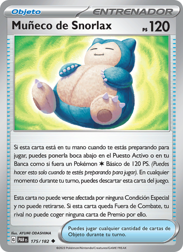 Muñeco de Snorlax