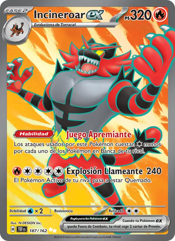 Incineroar ex