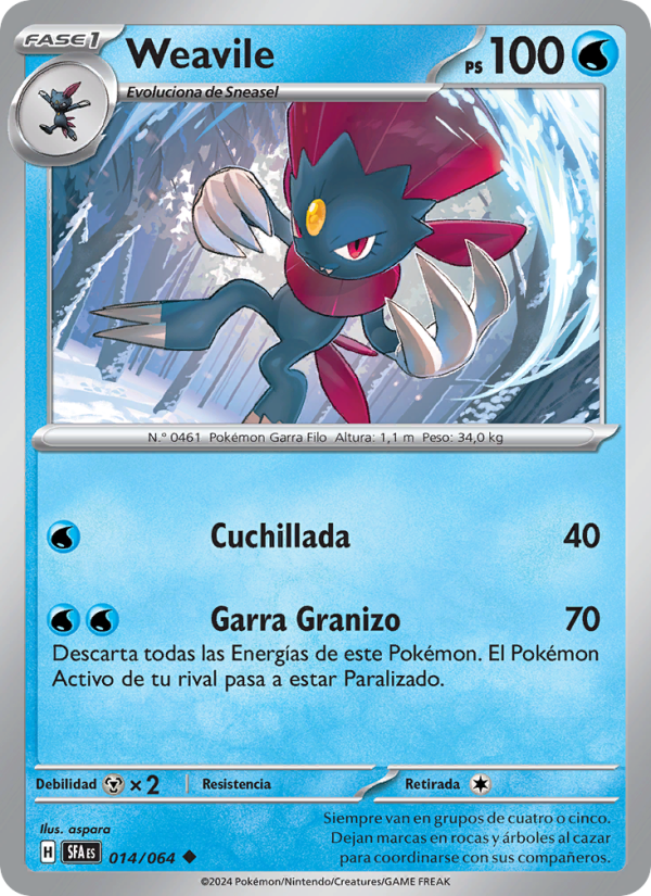 Weavile from Fabula Sombría