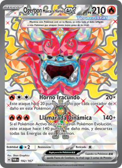 Ogerpon Máscara Horno ex