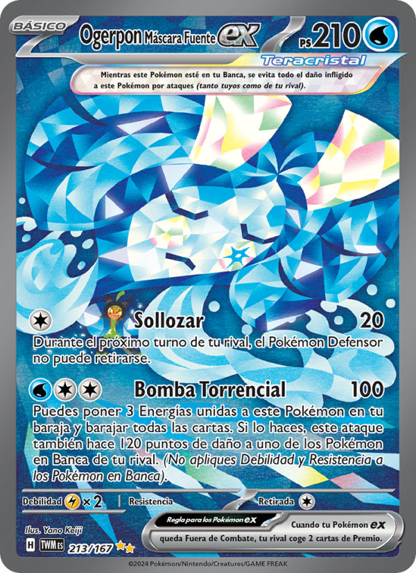 Ogerpon Máscara Fuente ex