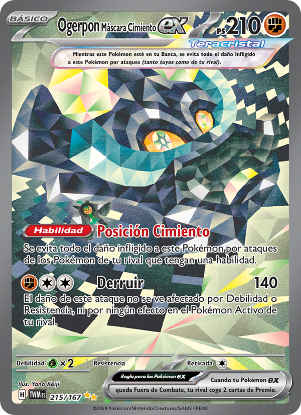 Ogerpon Máscara Cimiento ex
