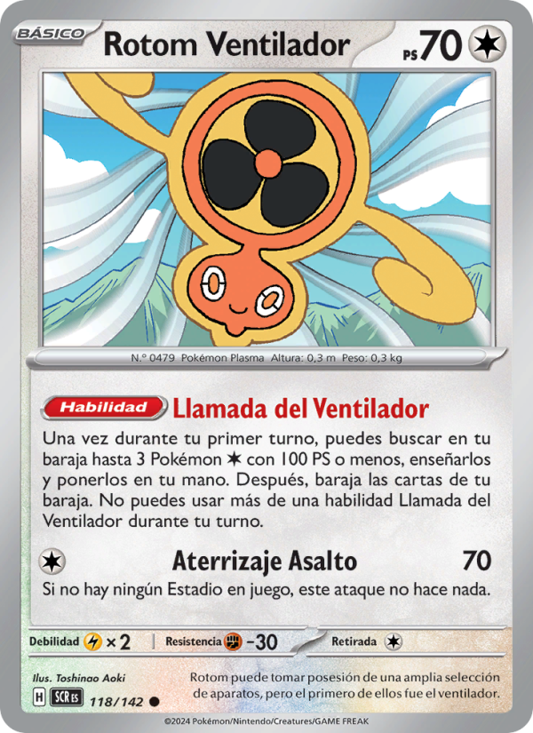 Rotom Ventilador from Corona Astral