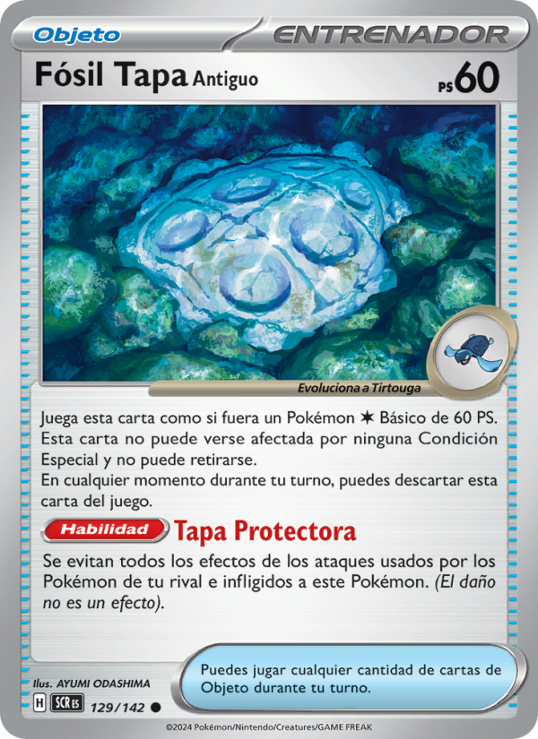 Fósil Tapa Antiguo from Corona Astral