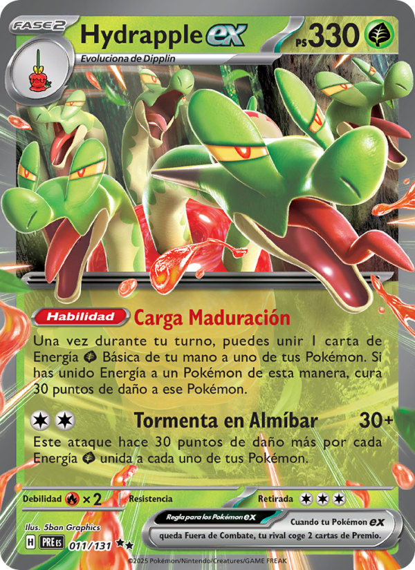 Hydrapple ex from Evoluciones Prismáticas