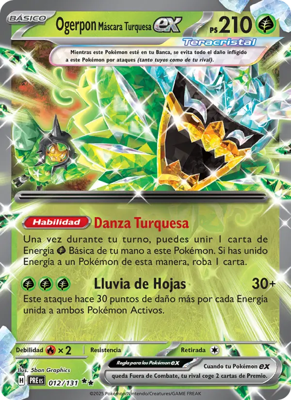 Ogerpon Máscara Turquesa ex