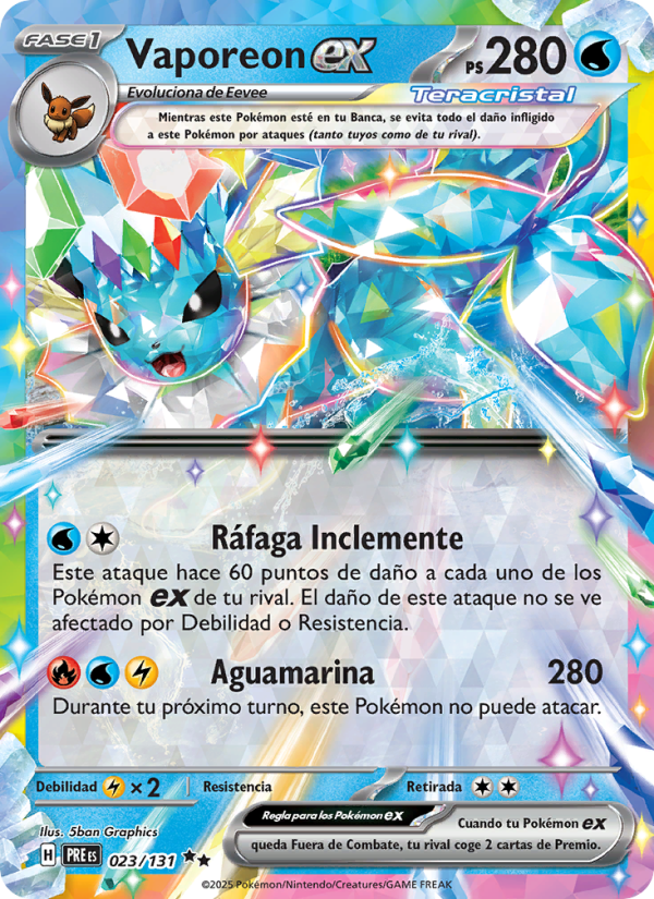 Vaporeon ex