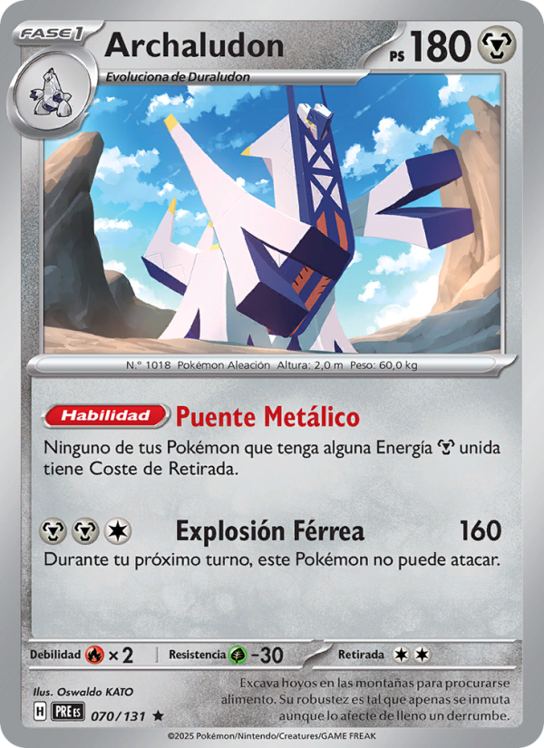 Archaludon from Evoluciones Prismáticas