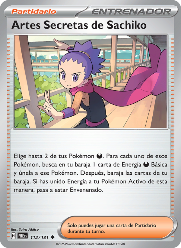 Artes Secretas de Sachiko from Evoluciones Prismáticas