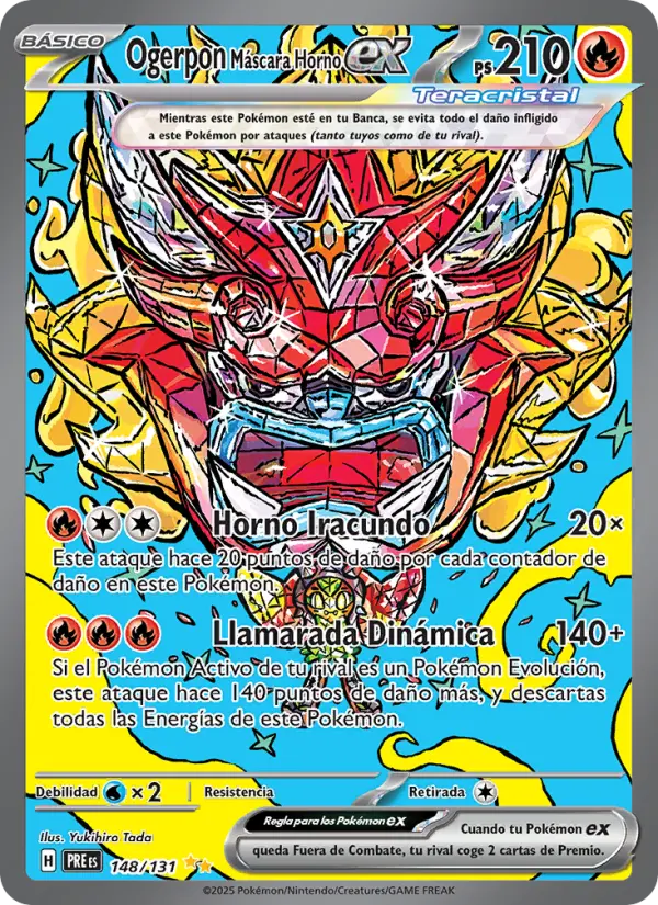 Ogerpon Máscara Horno ex