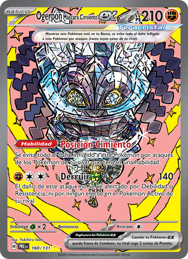 Ogerpon Máscara Cimiento ex
