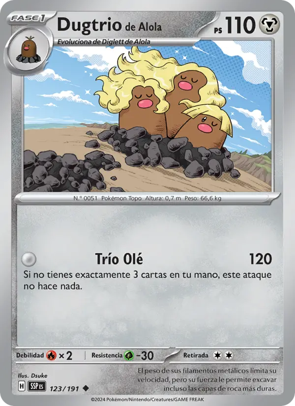 Dugtrio de Alola