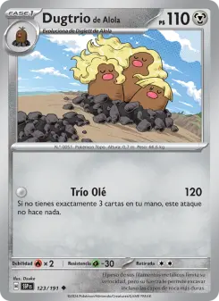 Dugtrio de Alola