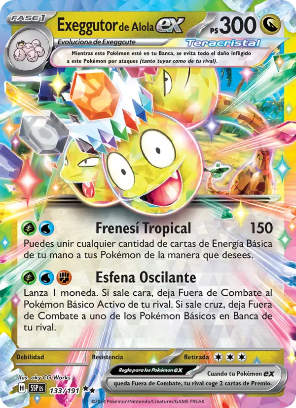 Exeggutor de Alola ex