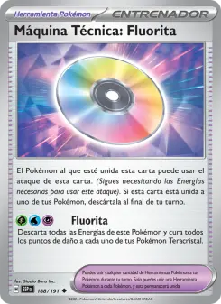 Máquina Técnica: Fluorita