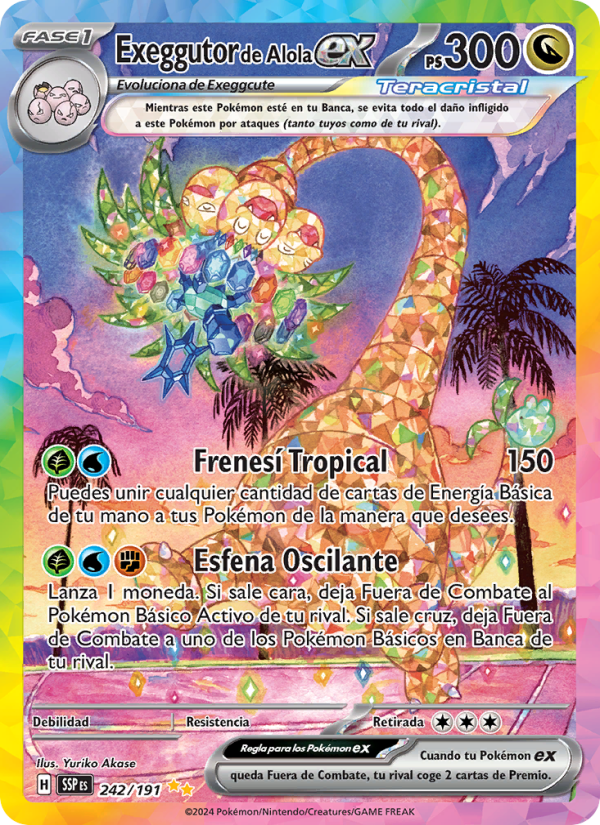 Exeggutor de Alola ex