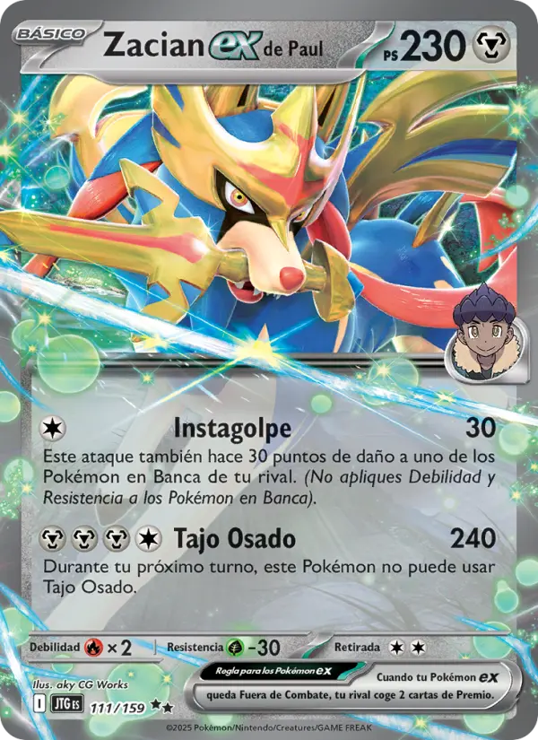 Zacian ex de Paul