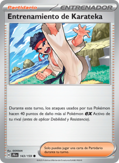 Entrenamiento de Karateka