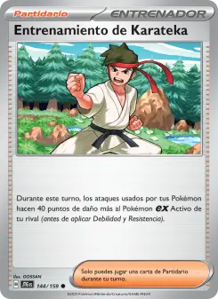 Entrenamiento de Karateka