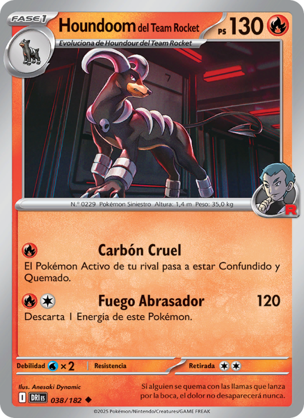 Houndoom del Team Rocket