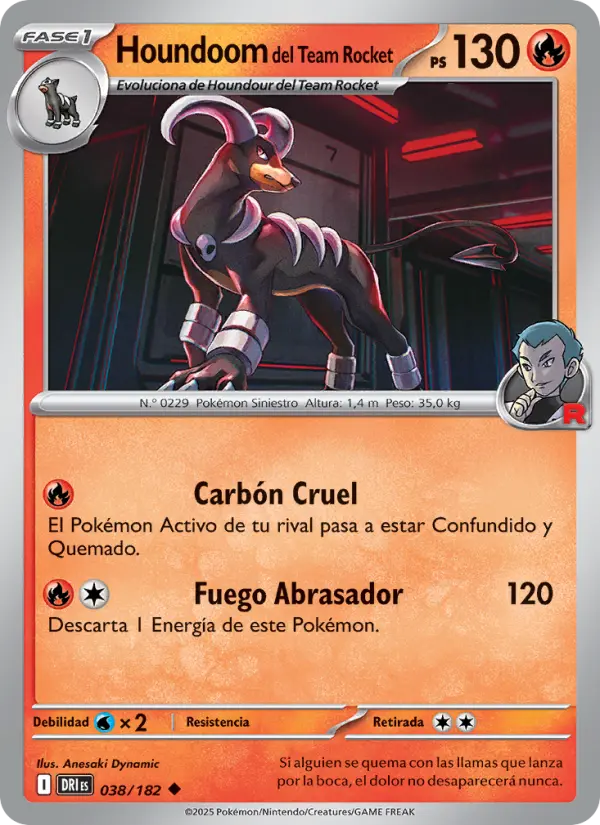 Houndoom del Team Rocket