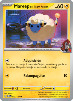 Mareep del Team Rocket