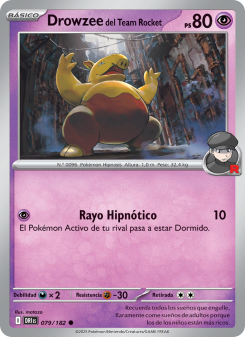 Drowzee del Team Rocket