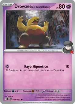 Drowzee del Team Rocket