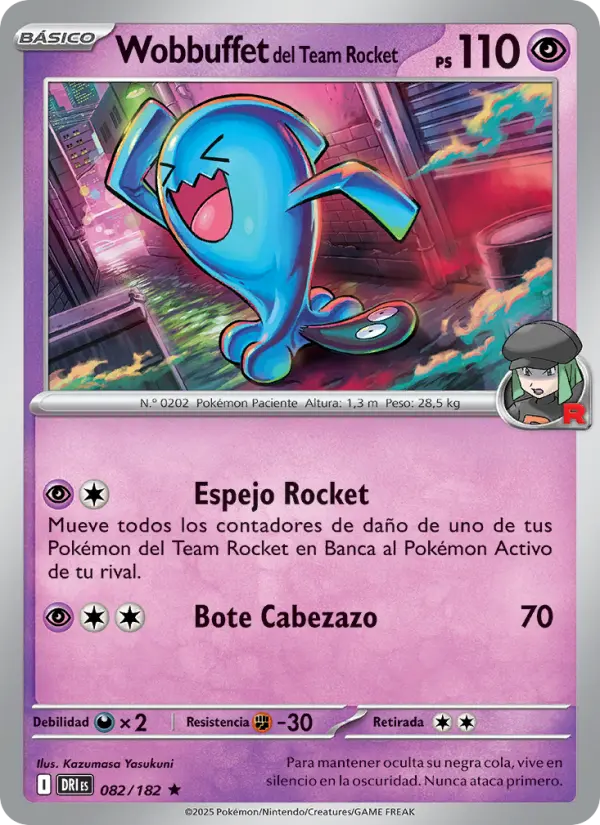 Wobbuffet del Team Rocket
