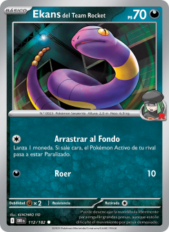 Ekans del Team Rocket