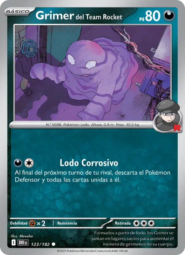 Grimer del Team Rocket