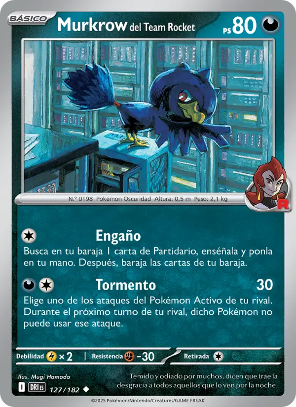 Murkrow del Team Rocket