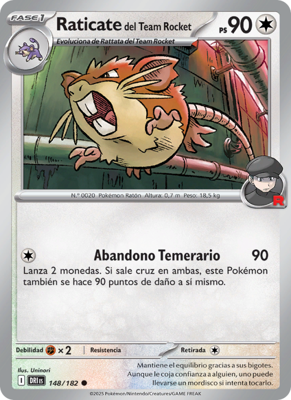 Raticate del Team Rocket