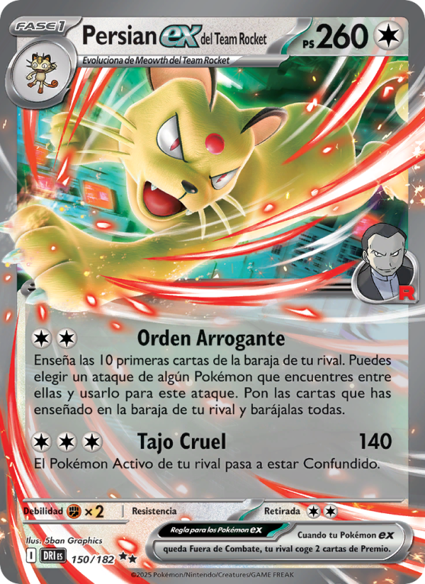 Persian ex del Team Rocket