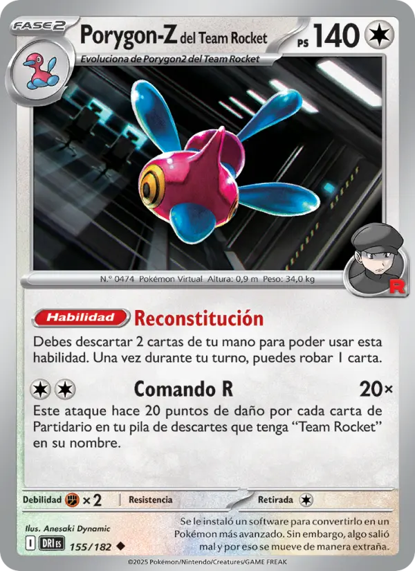 Porygon-Z del Team Rocket
