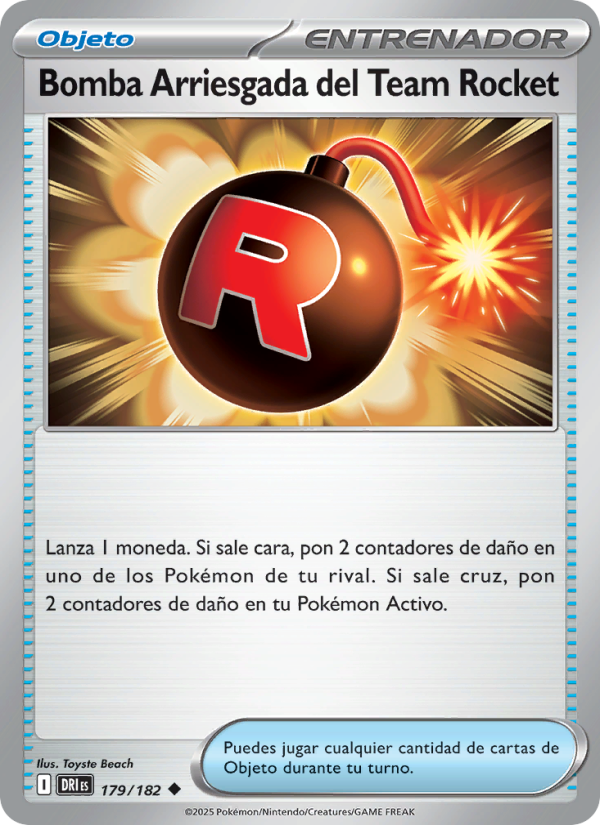 Bomba Arriesgada del Team Rocket