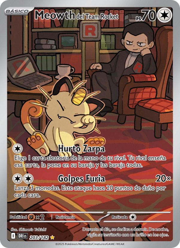 Meowth del Team Rocket