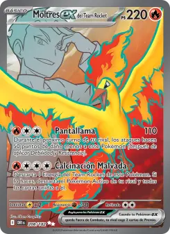 Moltres ex del Team Rocket