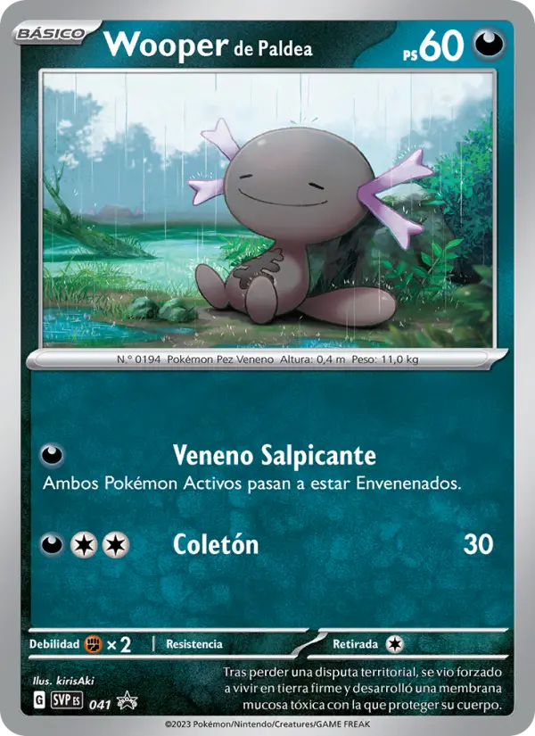 Wooper de Paldea