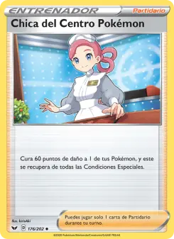Chica del Centro Pokémon