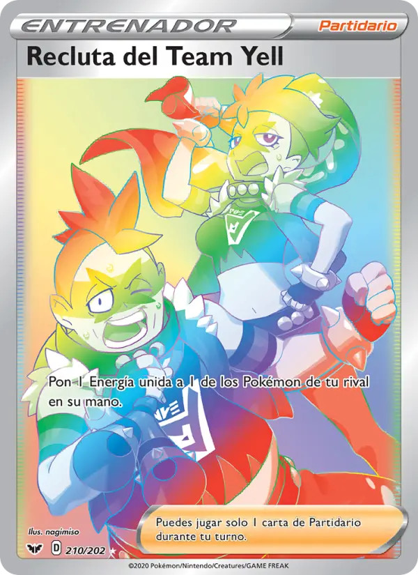 Recluta del Team Yell