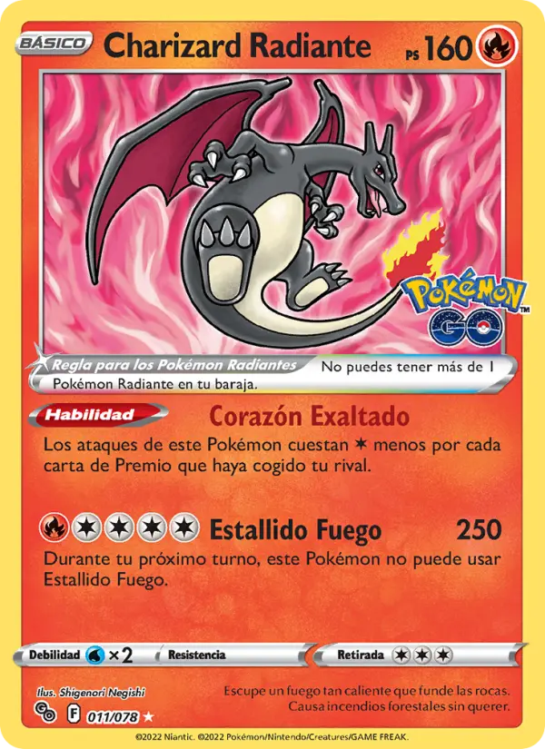 Charizard Radiante
