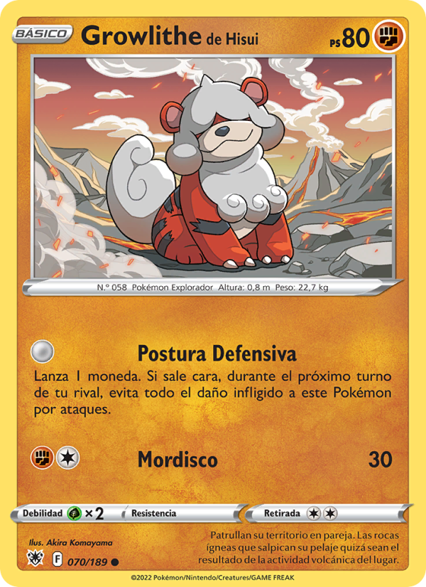 Growlithe de Hisui