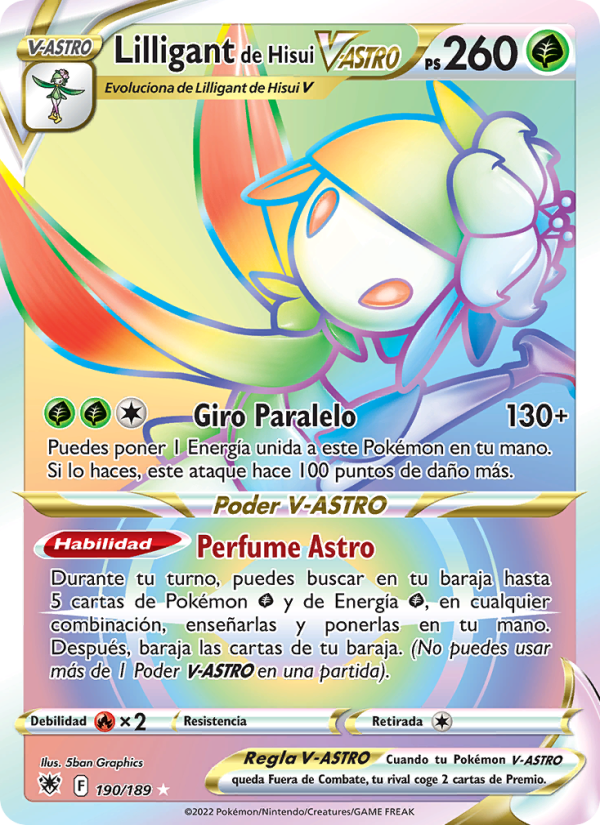 Lilligant de Hisui V-ASTRO