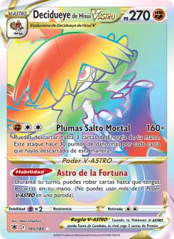 Decidueye de Hisui V-ASTRO