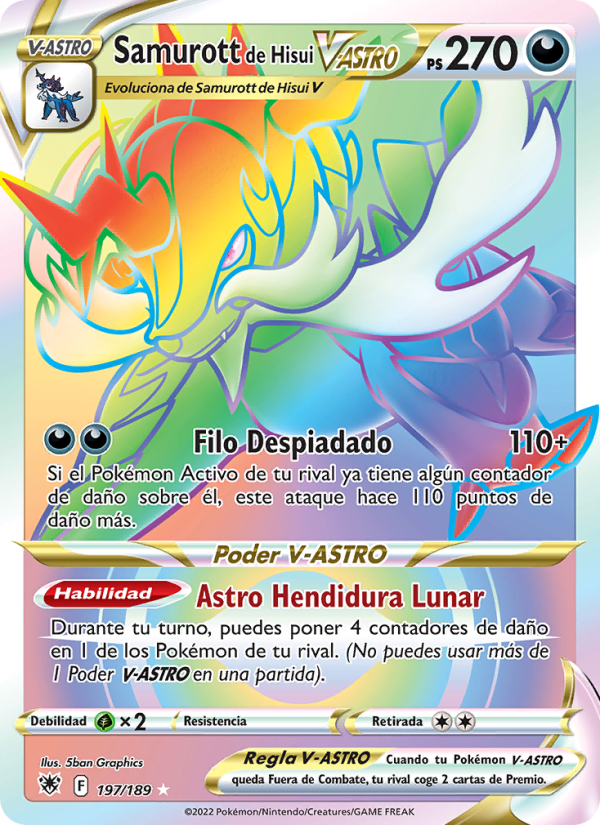Samurott de Hisui V-ASTRO