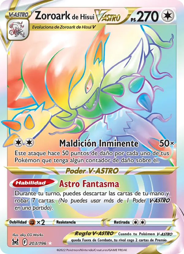 Zoroark de Hisui V-ASTRO