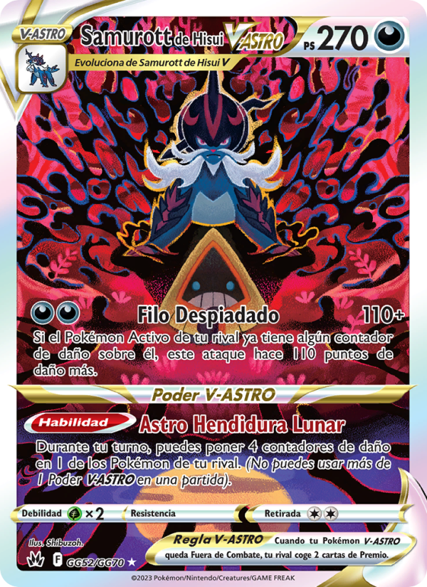 Samurott de Hisui V-ASTRO