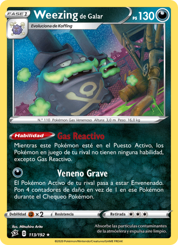 Weezing de Galar from Choque Rebelde