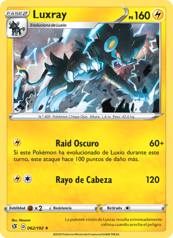 Luxray from Choque Rebelde